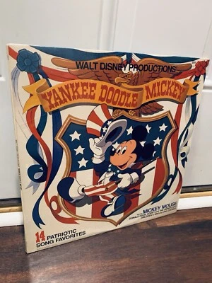 Disney - Yankee Doodle Mickey Mouse (1980) [SEALED] Vinyl LP • Molly Ringwald Foto 1 de 2