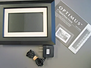 OPTIMUS 7" Digital Photo Frame model 16-664, never used, Reads xD, SD, MMC & MS - Picture 1 of 14