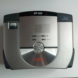 Portable Projector Xerox DP 820 1080i SVGA 1600 Lumens with Branded Case Rare - Picture 1 of 12