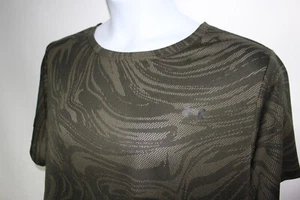 UNDER ARMOUR Green Women's UA Velocity liquid S/S PERFORMANCE T-SHIRT SZ: 2X 2XL - Picture 1 of 3