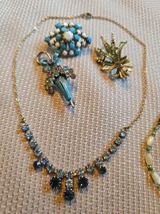 Gemischtes Vintage Modeschmuck Konvolut - Bild 1 von 12