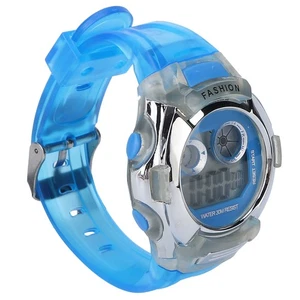 Outdoor Sports Digital Watch for Kids Shockproof & Waterproof Blue - Picture 1 of 11