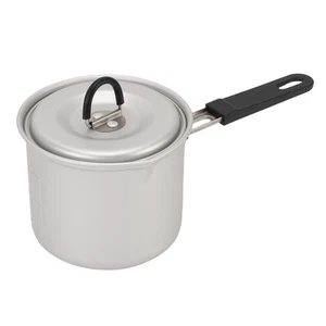 Small Milk Pot Portable Aluminum Fast Heating Foldable Camping Pot AM - Picture 1 of 24