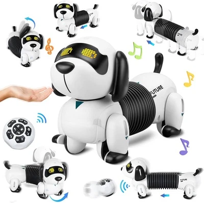 Ferngesteuerter Roboter Programmierbarer Roboterhund Spielzeughund für Kinder - Bild 1 von 4