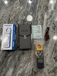 Hioki 3284 AC/DC Clamp On HiTester Messgeräte mit neuen Leitungen Tragetasche - Bild 1 von 8