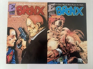 THE BRONX NUMBER'S 1-2. (2 ISSUE ETERNITY COMICS 1991 LOT). MATURE READERS - Picture 1 of 11