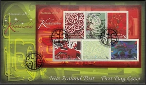 NEW ZEALAND 2015 Matariki (Maori New Year), Miniature Sheet on FDC - Picture 1 of 1