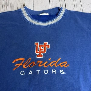 Vintage University of Florida Gators Embroidered Crewneck Sweatshirt Mens Large - Picture 1 of 10