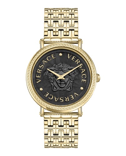 Orologio Versace Donna V Dollaro Oro 37mm Bracciale Moda