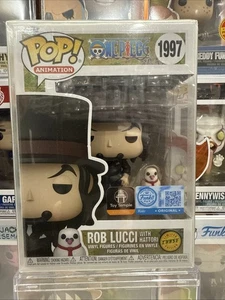 Funko Pop! One Piece Rob Lucci con Hattori #1997 Toy Temple exclusivo LE Chase - Imagen 1 de 9