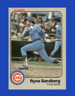 1983 Fleer Set-Break No507 Райн Сэндберг RC VG-VGEX *GMCARDS* - Изображение 1 из 2