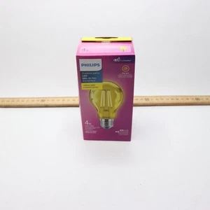 Philips 40-Watt Equivalent A19 Non-Dimmable E26 LED Light Bulb Yellow (1-Pack) - Picture 1 of 4