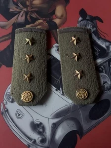 Antiguo Ejército Japonés Ejército Japonés Embarreteras Rango Insignia Ejército Usado Envío Gratis - Imagen 1 de 6