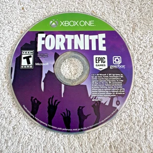 Disco de juego Fortnite púrpura (Xbox One) sin manual/códigos - probado, solo disco - Imagen 1 de 8