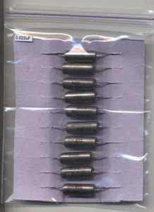 K40Y-9 Original Paper-in-Oil Capacitors 4700pF - 0.68uF 400V Lot of 10 pcs - Picture 1 of 1