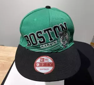 Boston Celtics NBA Snapback Adjustable Cap - 9FIFTY New Era - Hardwood Classics - Picture 1 of 4