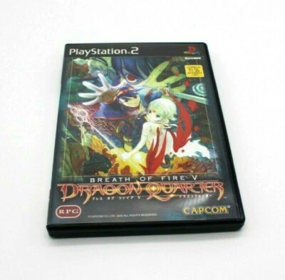 PS2 Breath of Fire 5 Dragon Quarter Sony PlayStation2 Import JAPAN SLPM-65196 - Image 1 of 3