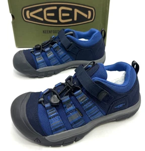 Keen Big Boys Girl Newport 1025503 Blue Depths/Multi Hiking Shoe Youth Size 4 - Picture 1 of 5