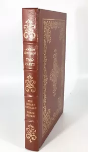 Easton Press TWO PLAYS : THE CHEERY ORCHARD & THREE SISTERS Anton Chekhov - Picture 1 of 4