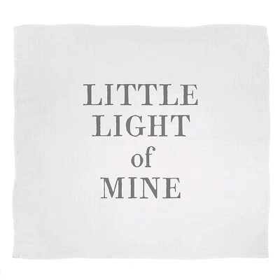 Stephan Baby: Baby Unisex  "Little Light of Mine"  Swaddle Blanket 45" x 45" NEW - Image 1 of 2