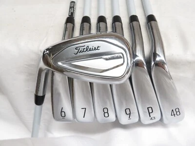 Used LH Titleist T350 Iron Set 6-PW,48*,53* Tensei Red Ladies Flex Graphite - Image 1 of 4