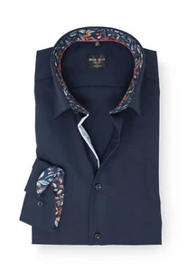 Marvelis Herren Businesshemd Extra Langer Arm 69cm Body Fit,Einfarbig,New Kent - Bild 1 von 4