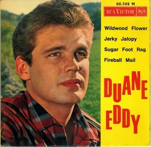 DUANE EDDY WILDWOOD FLOWER FRENCH ORIG EP 45 PS 7" - Picture 1 of 1