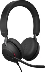 Jabra Evolve2 40 UC Wired Headphones, USB-A, Stereo, Black – Telework Headset... - Afbeelding 1 van 1
