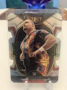 2023 WWE Panini Select Bam Bam Bigelow Silver Die Cut Prizm #57 - Picture 1 of 2