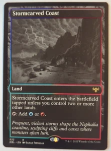 {1x} ~ Stormcarved Coast ~ NM MTG EDH Innistrad: Double Feature DBL *Startropic* - Picture 1 of 2