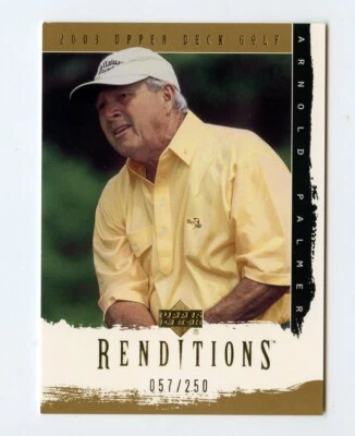 B72 Arnold Palmer 2003 cubierta superior versiones oro 57/250 #47 PGA GOLF Foto 1 de 2