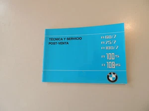 Tecnica y servico  BMW R 60/7 80/7 100/7 100 S RS Kundendienstheft 08.1976 - Bild 1 von 9
