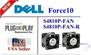 2x Repuesto (solo ventiladores) para Ventilador Dell Force10 S4810 para S4810-FAN, VENTILADOR S4810P - Imagen 1 de 9