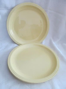 Flamingo China 10.5" Plato de Cena Amarillo Limón Nancy Calhoun Portugal Set-2 - Imagen 1 de 3