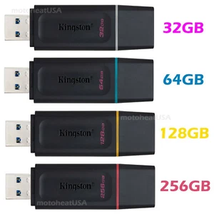 Kingston 32GB 64GB 128GB 256GB USB 3.0 Flash Drive Thumb Memory Stick Pen lot - Picture 1 of 6