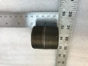 closed nipple fitting 1-1/4         USA SELLER   FREE SHIPPING - Picture 1 of 5