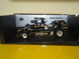 Minichamps 1:18 Lotus Ford 79 R. Peterson 1978 OVP 100780006 - Bild 1 von 4