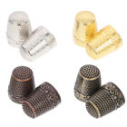 8Pcs Copper Sewing Thimbles for Needlework and Embroidery