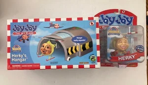 Jay Jay the Jet Plane Herky’s Hangar & Herky Helicopter Wooden Adventure System - Picture 1 of 11