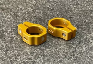 Snap BMX Products S2 Seat Post Clamp - 28.6mm Gold - Picture 1 of 1