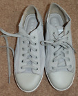 DKNY Grey Fabric Lace Up Pumps / Trainers    Size 3-4