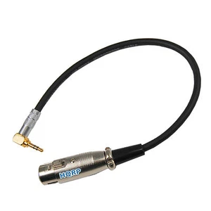 1/8" to XLR Female Cable for Condenser Microphones, Hosa XVS-101F Replacement - Picture 1 of 3