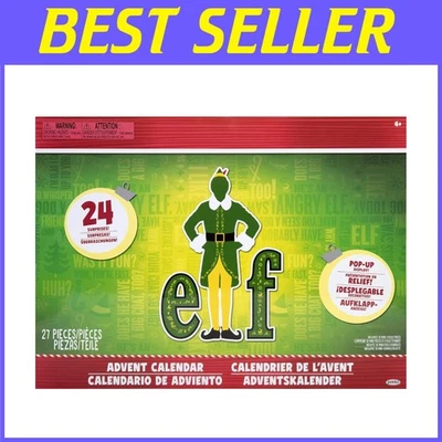 Elf Holiday Calendar with 24 Collectible Surprises - Image 1 of 4
