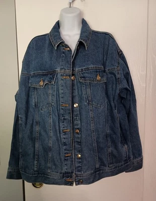 Chaqueta vaquera clásica H&M, para mujer, talla Lg Foto 1 de 3