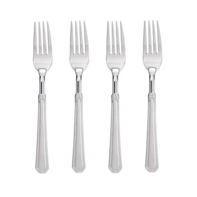 Pfaltzgraff Providence (Glossy) 18/10 Stainless Steel Dinner Fork (Set of Four) - Image 1 of 4