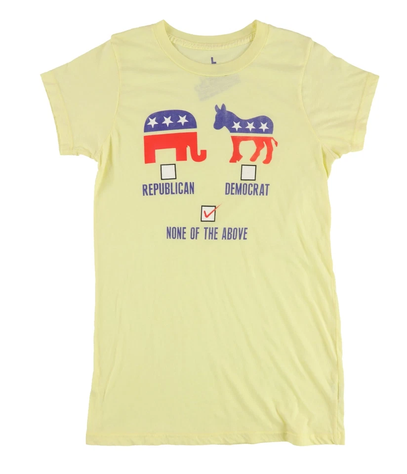 Camiseta gráfica Local Celebrity para mujer Ninguno de los anteriores, amarilla, grande Foto 1 de 2