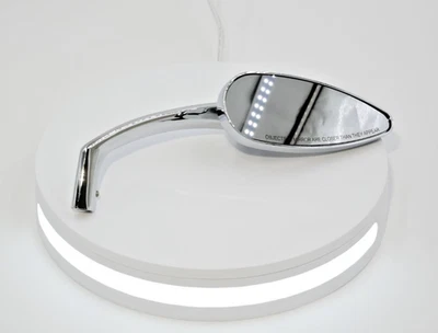 Espejo individual Kuryakyn cromado lágrima lado derecho solamente - 1707 Foto 1 de 4