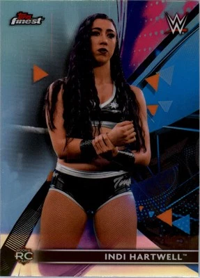 2021 Finest WWE Refractors #84 Indi Hartwell - WS - Image 1 of 2