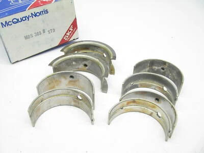 Mcquay-norris MBS389B STD Main Bearings -  For 1956-1962 Chevrolet 235 261 - Image 1 of 2