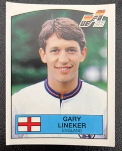 PANINI GARY LINEKER ENGLAND FUSSBALLSPIELER FIGUR N 177 EURO 88 FUSSBALL SELTEN - Bild 1 von 2